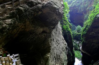 武隆龍水峽地縫