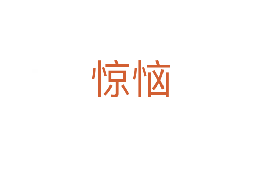 驚惱