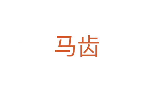 馬齒