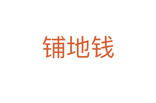 鋪地錢