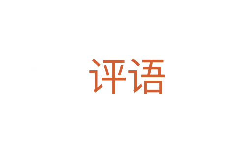 評(píng)語(yǔ)