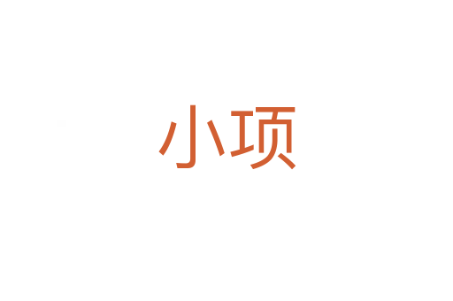 小項(xiàng)