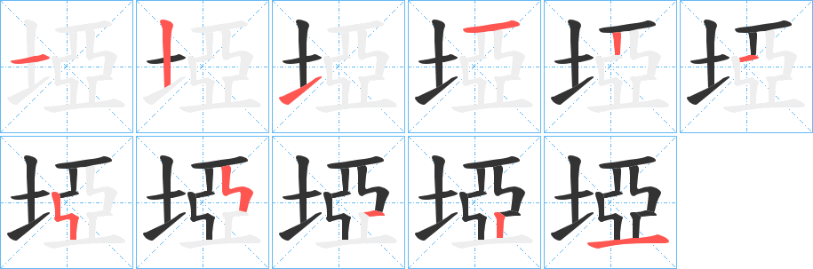埡的筆順?lè)植窖菔?>
					
                    <hr />
                    <h2>埡的基本信息</h2>
                    <div   id=